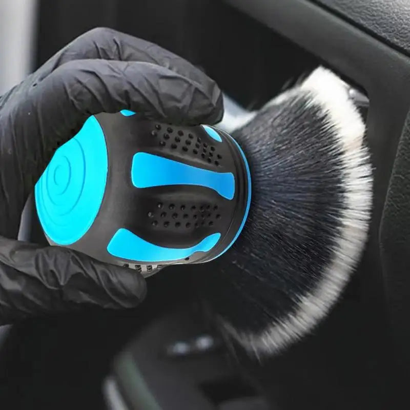 1PC Small Multi-Purpose Detailing Brush Soft Bristles For Dusting Scrubbing Interior Delicate Surfaces Car Cleaning Tool-New