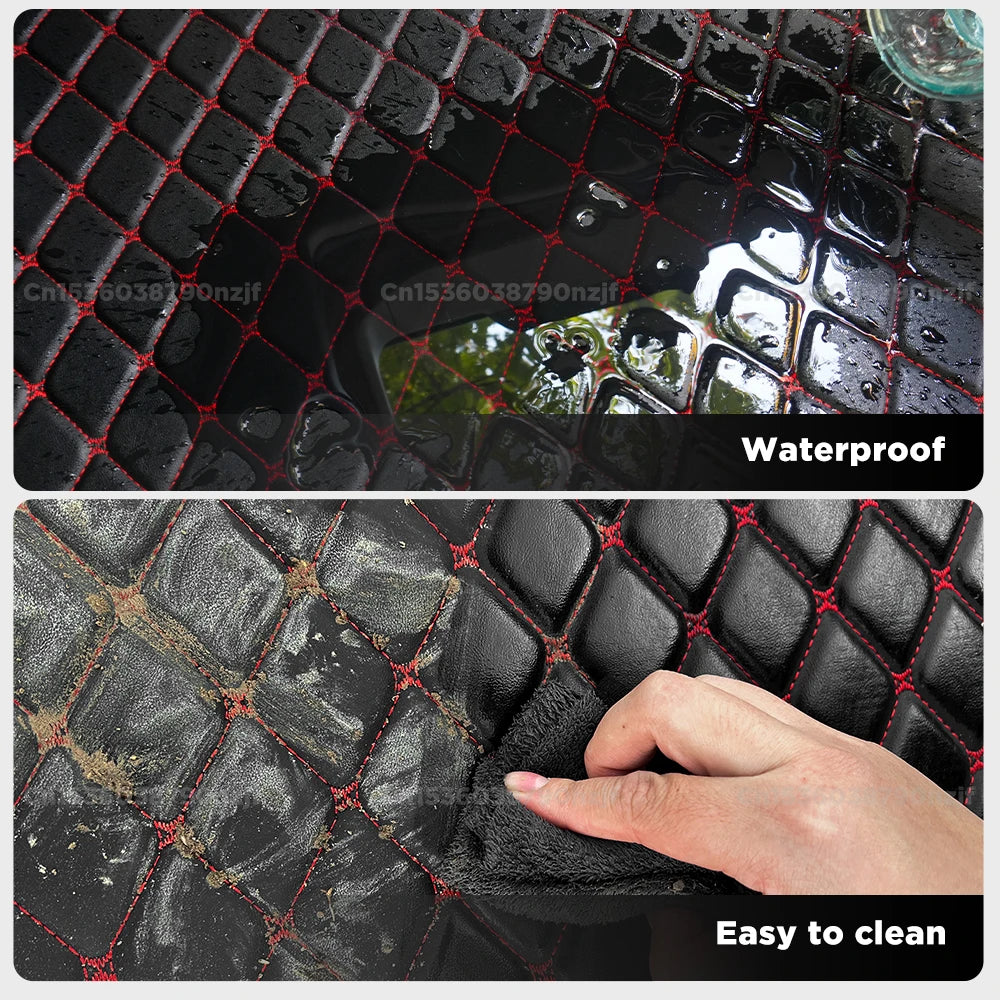For Mazda 3 2014 2015 2016 2017 2018 2019 Car Floor Mats Custom Auto Foot Pads Automobile Carpet Cover Interior Accessories