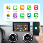 Wireless CarPlay Android Auto Module For Audi A3 8v Q2 8P 2013-2018 Bluetooth USB Reverse Camera Functions CM World