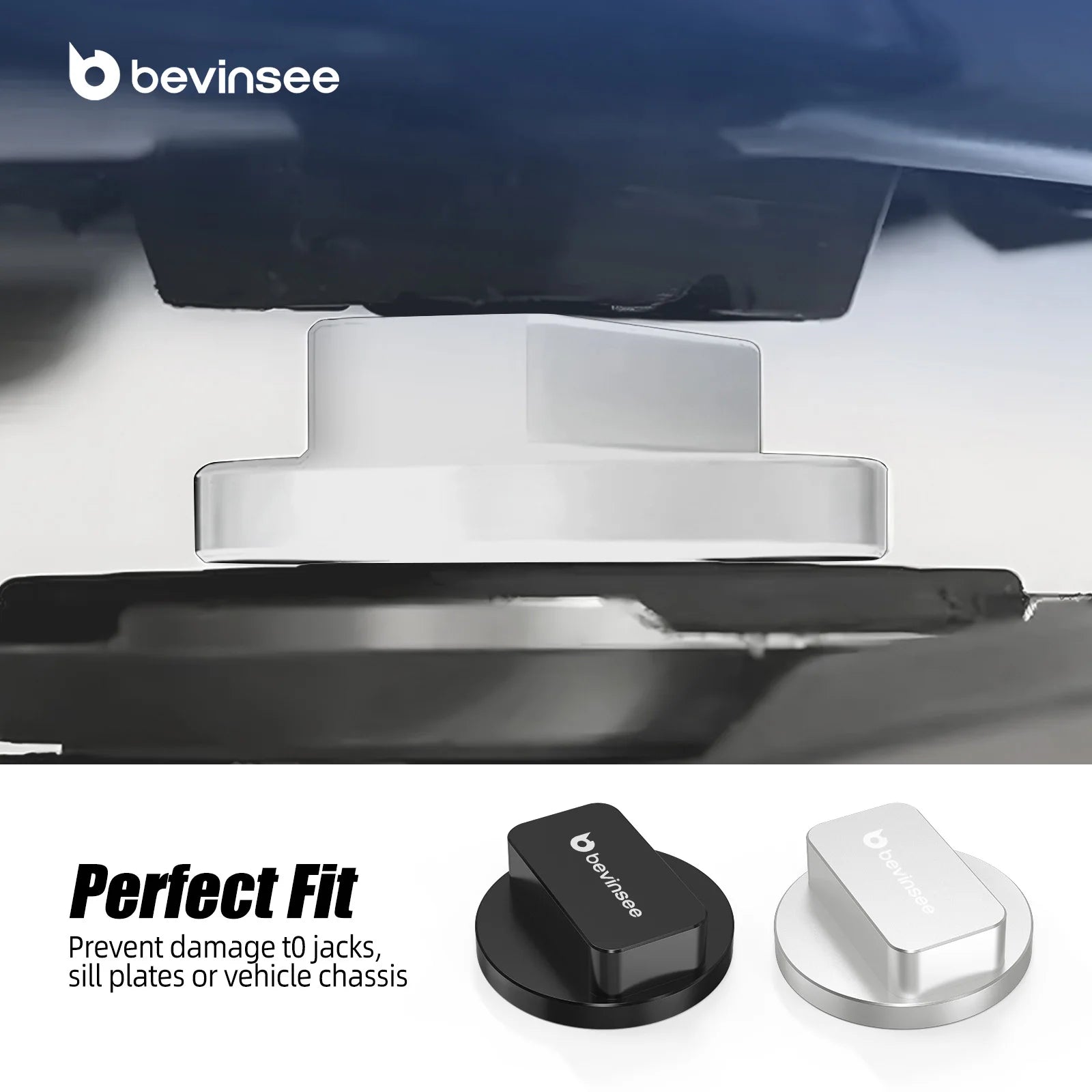 Aluminum Floor Jack Support Pad Block Adapter for BMW E46 E90 E91 E92 E93 M3 E39 E60 M5 E82 E87 1M F20 F10 G20 G30 Z3 Z4 X1 X3 CM World
