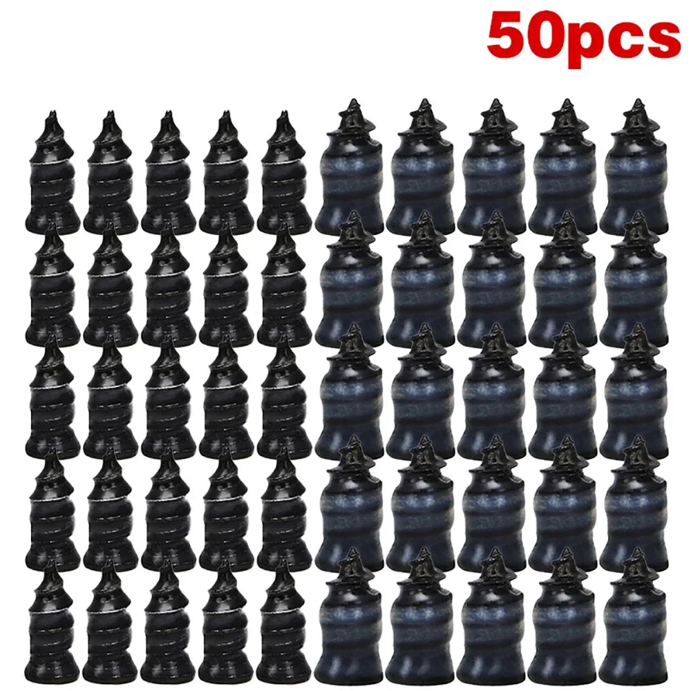 Car Vacuum Tyre Repair Nail 70pcs Motorcycle Truck Scooter Bike Tire Puncture Repair Tubeless Tools for Car Tire Repair Tools CM World