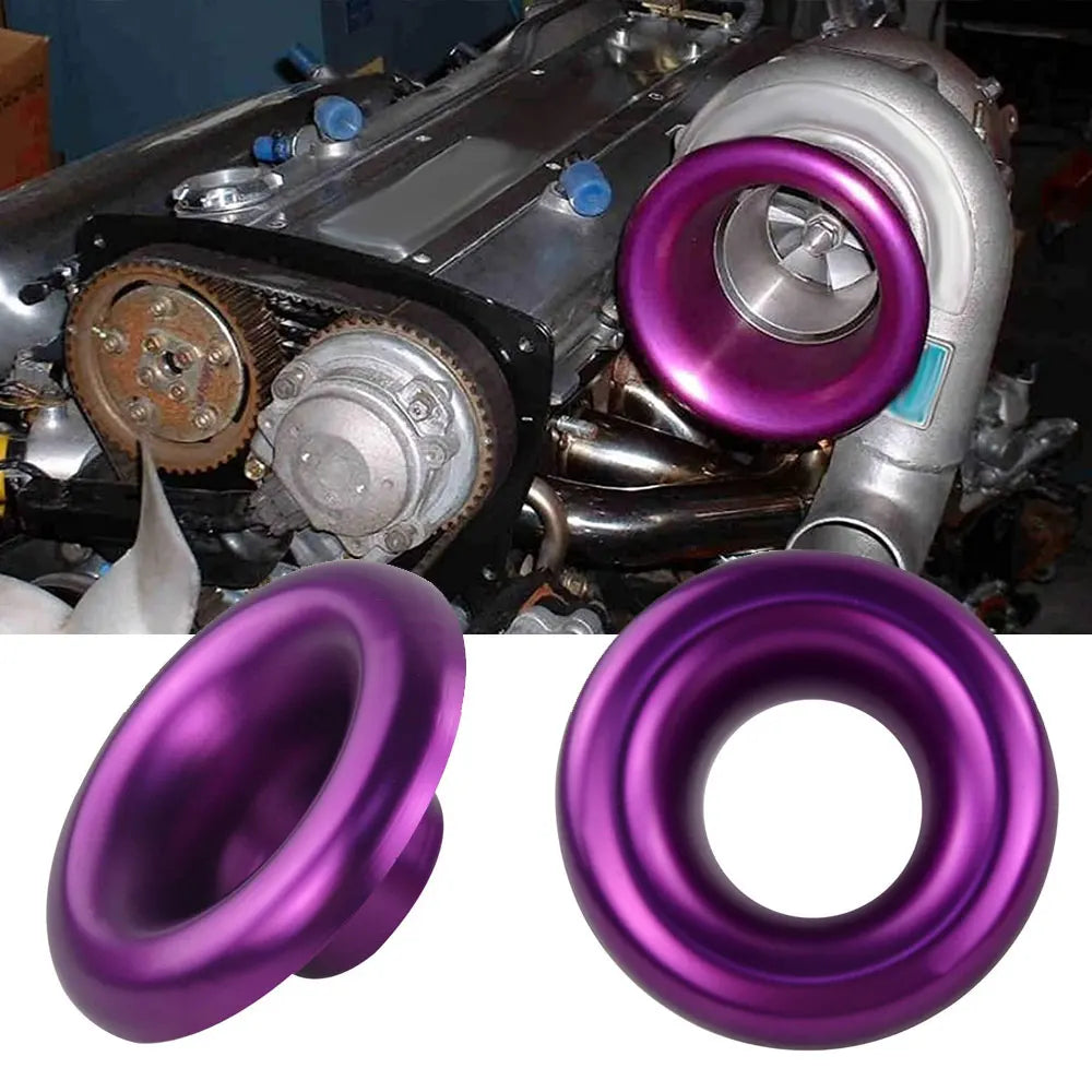 4 Inch Universal Short Bellmouth Velocity Stack Air Intake Turbo Horn Funnel Cover For Car Truck Performance Parts