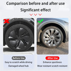 For Tesla New Model Y Juniper 2025 4PCS Hub Cap Car Replacement Wheel Cap 20Inch Performance Automobile Hubcap Cover Accessories CM World