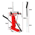 4" to 16.5" Multi Manual Tire Changer Auto Car Tire Changer Car/Truck/Motorcycle Portable Hand Tool Tire Bead Breaker Changer