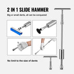 SucceBuy 107PCS Dent Removal Kit Paintless Dent Repair Kit with Lifter Bridge Puller Suction Cup Dent Puller for Auto Body Dents CM World
