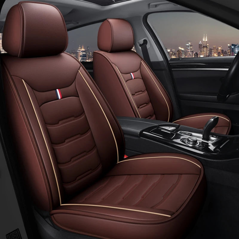 Full Coverage Universal Pu Leather Car Seat Covers for CITROEN All models C4 Picasso C3 C5 C6 DS4 DS5 DS6 DS7 Car Accessories CM World