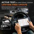 Lifetime Free Update THINKCAR THINKSCAN 689BT Pro OBD2 Scanner CANFD/DoIP All System Diagnose Topology 35 Reset Bi-directional
