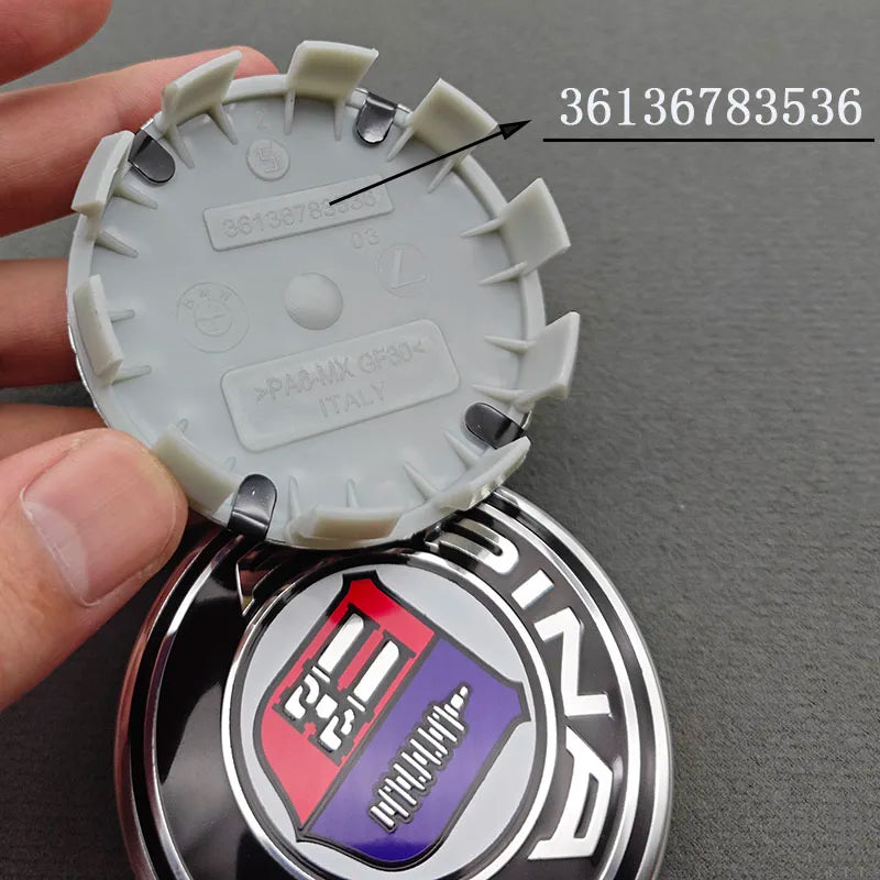 4pcs 68mm Logo Alpina Emblem Car Wheel Center Hub Caps for BMW E46 E39 E38 E90 E60 E36 F30 E34 F10 E92 E38 Auto Accessories
