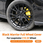 For Leapmotor C10 C16 Special Wheel Hub Cover With Full Coverage And Black Warrior Appearance Upgrade Accessories