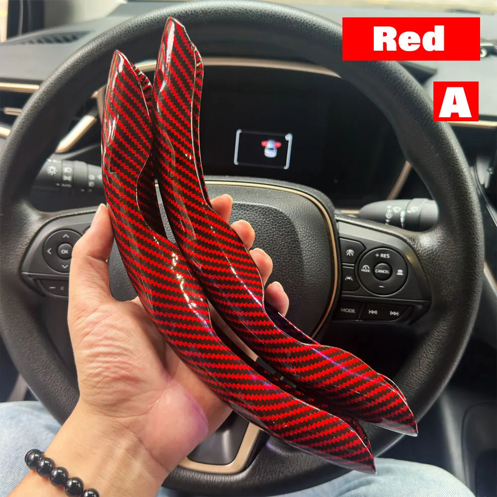 Non-Slip Car Steering Wheel Cover Carbon Fiber Booster Cover Auto Interior Accessories For BMW F10 G30 E92 G20 E46 E90 X3 X5 E53 CM World