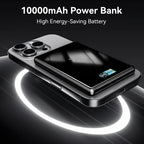 KUULAA Qi2 Magnetic Power Bank 10000mAh PD20W Portable Charger Wireless External Battery for iPhone17 16 15 14 Pro Max Powerbank Car Mobile World