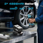Seesii WH12 Ultra Pro Cordless Impact Wrench 885Ft-lbs (1200N·m) 1/2" Impact Gun with Detachable Side Handle 21V High Torque Power Impact Driver 2x 4.0Ah Batteries for Family Car/Pickup Truck/Mower