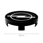 4Pc 56mm 60mm Car Wheel Center Hub Cap For Opel Astra Grandland Corsa Mokka Frontera Insignia Zafira Rim Cover Sticker Accessory