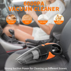 Rechargeable Cordless Wireless Handheld Portable Car Vacuum Cleaner Home and Car Dual Purpose Small Mini Handheld Vacuum Cleaner CM World