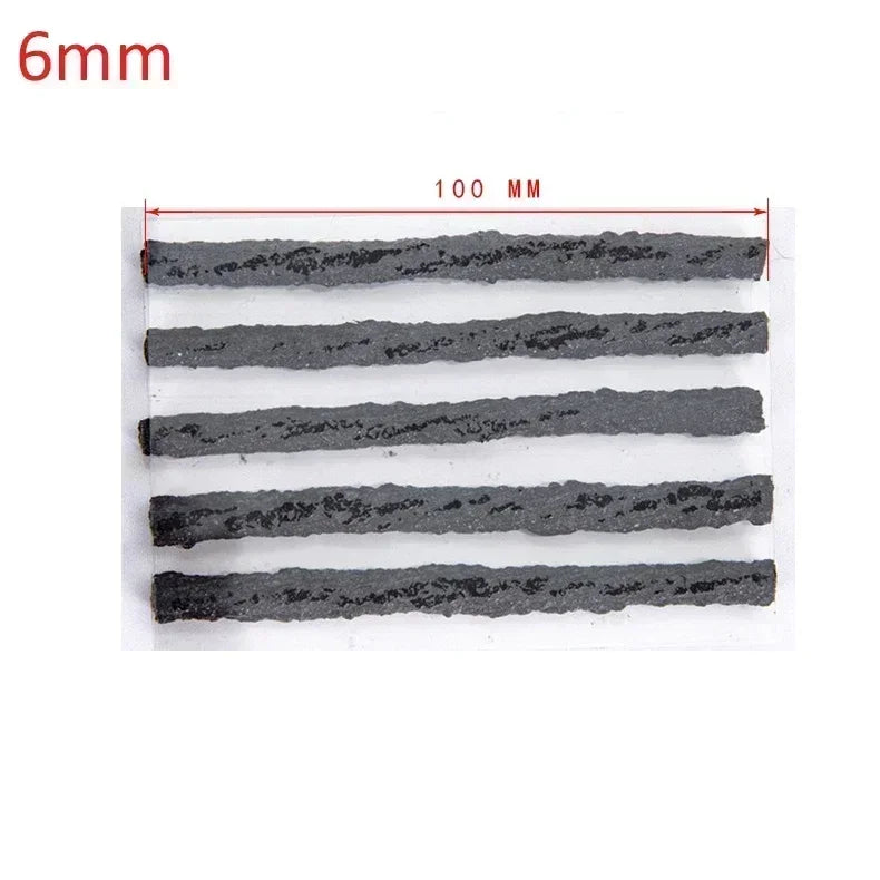 Car Tire Repair Tool Tire Repair Kit Studding Tool Set Auto Bike Tubeless Tire Tyre Puncture Plug Garage Tools with Rubber Strip