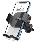 Car Phone Holder for Vent - Air Vent Cell Phone Mount for Car, Acrylic Hands Free Automobile Cradle Clip Stand, 4-7" Cellphones