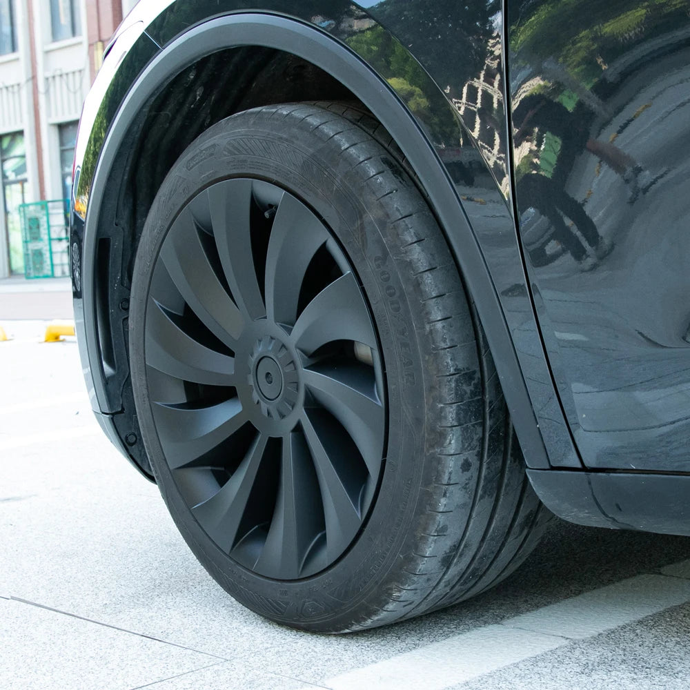Hub Cap For Tesla New Model Y 19 Inch Juniper Tire Performance Replacement Crossflow Full Wheel Cover Rims My Accessories 2025