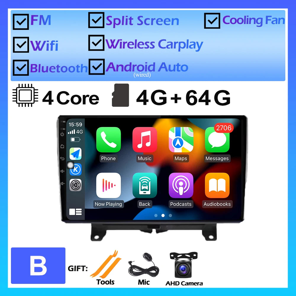 Android OS Car Radio Multimedia Player For Land Rover Range Sport 2005 - 2011 Wireless Carplay GPS Navigation Car Accessories 4G CM World