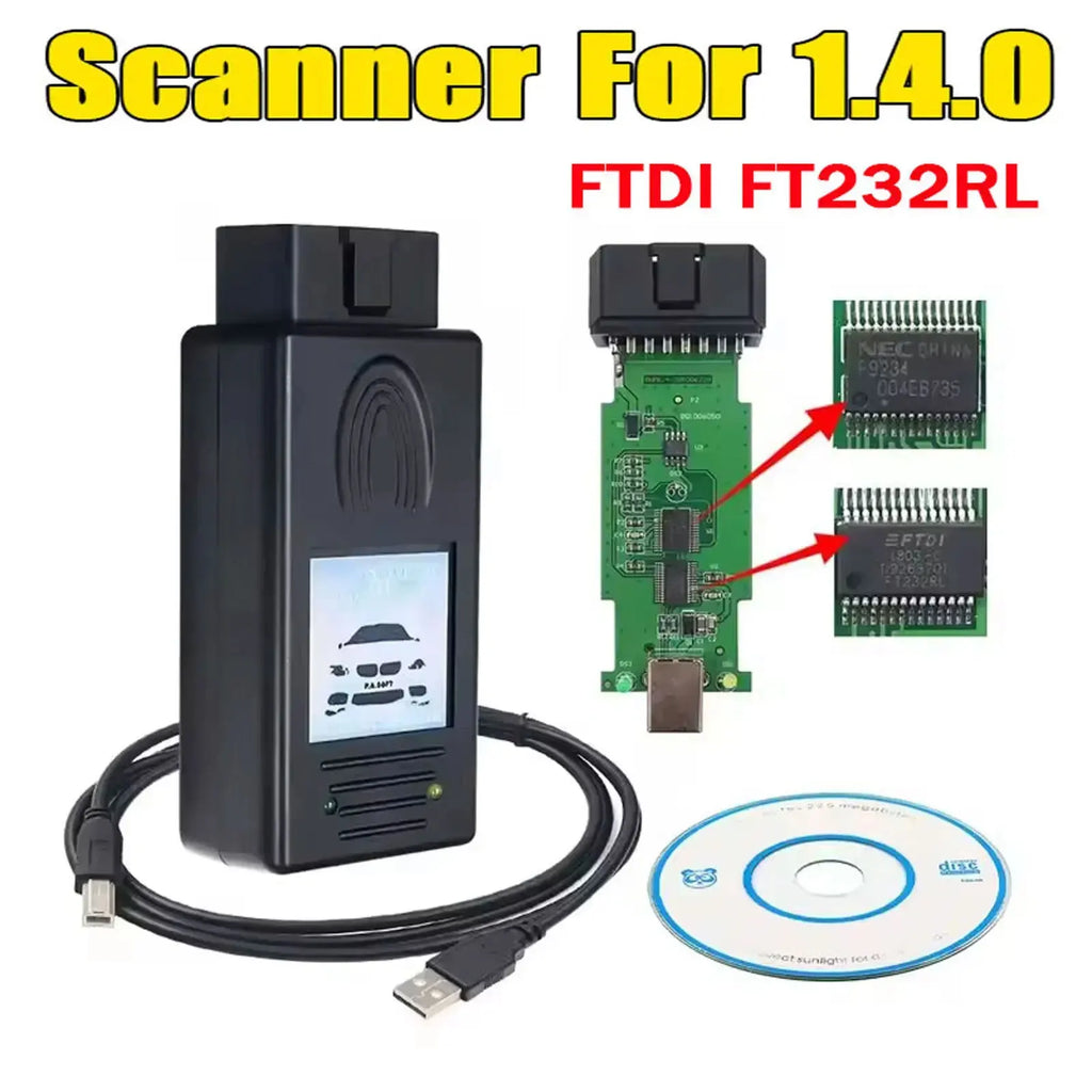 OBD2 Diagnostic Scan For E38 E39 E46 E53 E83 E85 V1.4.0 Code Reader Automatic Diagnostic Scanner For 3 5 7 X5 X7 Series Car Scan