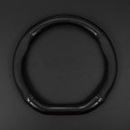 Universal Car Steering Wheel Cover Carbon Fiber Leather Three-dimensional Anti Slip, Timple And Fashionable Car Accessories CM World
