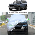 Car Thicken Cover Anti-Rain Snow Waterproof Accessories For BYD DENZA B5 B8 B9 D9 N7 N9 SUPER 3 Z9 Z9GT YANGWANG U7 U8 2023-2025 Car Mobile World