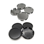 New！4Pcs/Lot 58MM ABS Blank Wheel Center Cap Hub Cover Car Wheel Rims Center Hub Caps Car Styling Tire Accessories
