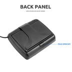 4.3 TFT LCD HD Screen Folding Car Monitor with Rear View Camera  8 LED Backup for Vehicle Parking Easy Installation CM World