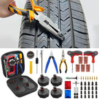 For Mach E Jack Pad with Tire Repair Tool Rubber Jack Puck for Ford Mustang 2024 2023 2022 2021 Tire Puncture Plug Needle Pliers CM World