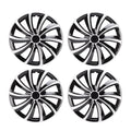 4 Pcs 16 Inch Hubcaps Anti Scratch Protection Stylish Look Universal Fit R16 Wheel Rim Cover for Most Cars Truck SUV CM World