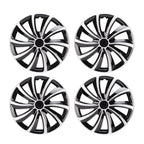 4 Pcs 16 Inch Hubcaps Anti Scratch Protection Stylish Look Universal Fit R16 Wheel Rim Cover for Most Cars Truck SUV CM World