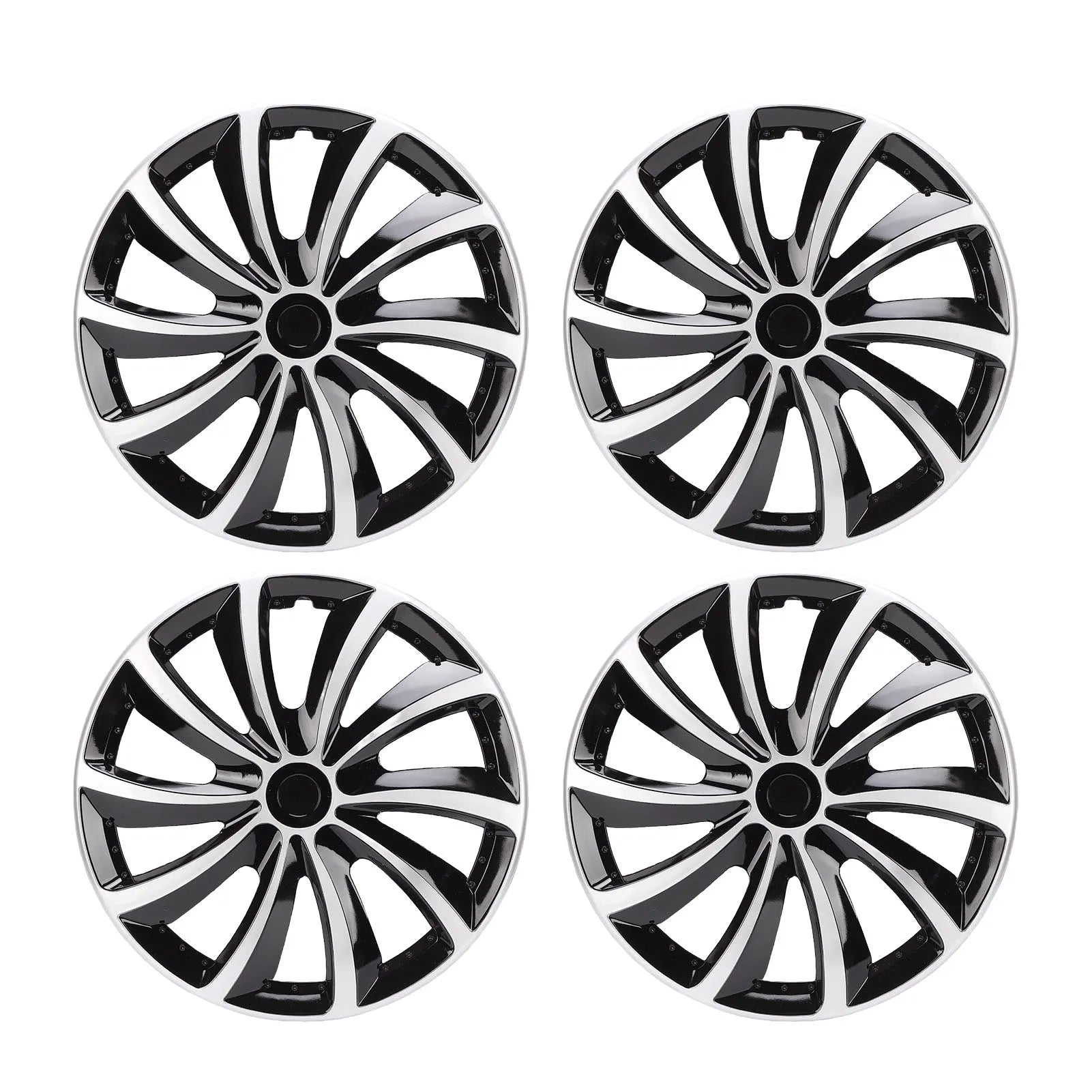 4 Pcs 16 Inch Hubcaps Anti Scratch Protection Stylish Look Universal Fit R16 Wheel Rim Cover for Most Cars Truck SUV CM World
