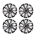 4 Pcs 16 Inch Hubcaps Anti Scratch Protection Stylish Look Universal Fit R16 Wheel Rim Cover for Most Cars Truck SUV