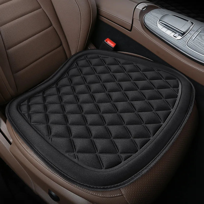 Car Seat Cover, Breathable Anti-Slip Bottom Seat Cushion Mat Pad, Universal Four Seasons, Car Front Driver Bottom Seat Cover CM World