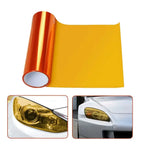 Car light film Amber Orange light film Car Fog Light Headlight Taillight Tint Vinyl Film Sheet Sticker Auto Body Film Cover Car Mobile World