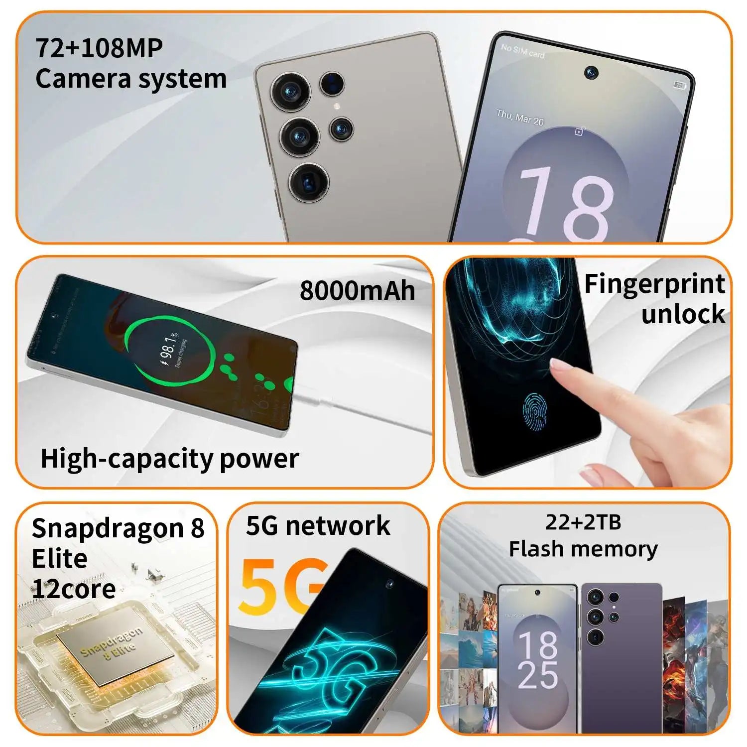 2026 Hot-Selling High-Quality Silicone Phone Case for S26 Ultra 6.9-Inch Smartphone Shockproof Protective Slim Case Car Mobile World