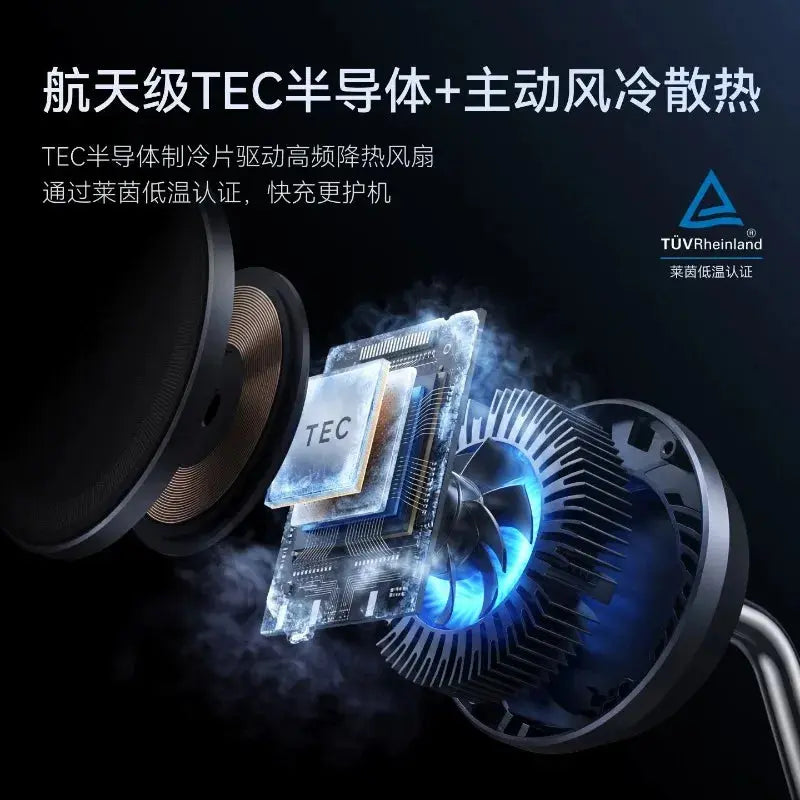 Anker Prime TEC Air-Cooled Magnetic 3-in-1 Wireless Charger 25W Digital Display Desktop Stand for iPhone 17 Pro Watch Earbuds Car Mobile World