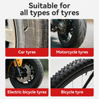 Tire Repair Glue Waterproof & High Temperature Resistant Black Sealing Waterproof And High-Temperature Resistant Repair Adhesive CM World