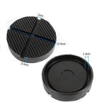Universal Floor Slotted Car Jack Rubber Pad Pressure Resistant Jacking Tool Pinch Weld Side Lifting Disk For Lexus Subaru Fiat CM World
