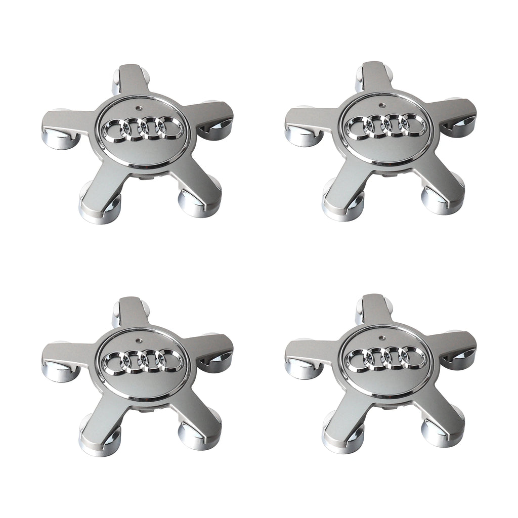 59/135mm Car Original Wheel Center Hub Caps Cover Sticker for Audi A3 A4 A5 A6 A7 A8 A1 Q3 Q5 Q7 Q8 Sline RS TT Quattro Q5L R8