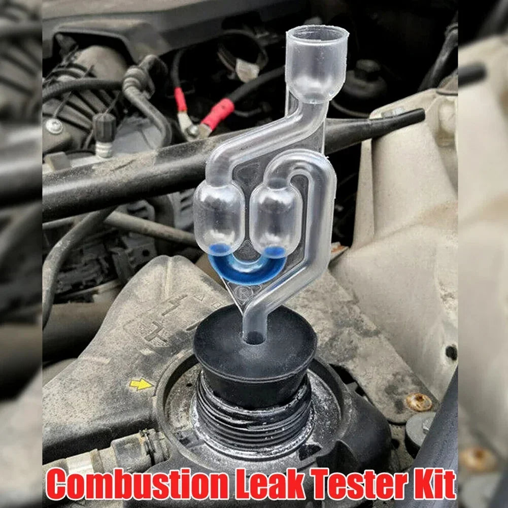 Car Inspection Tool Combustion Leak Tester Tool Detector Head Gasket Block 30ml Regular Maintenance Fluid Petrol/Diesel Tools CM World
