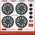 19 Inch 4PCS HubCap for Tesla Model Y Juniper 2025 Performance Replacement Wheel Cap Automobile Full Rim Cover Accessories 2026 CM World