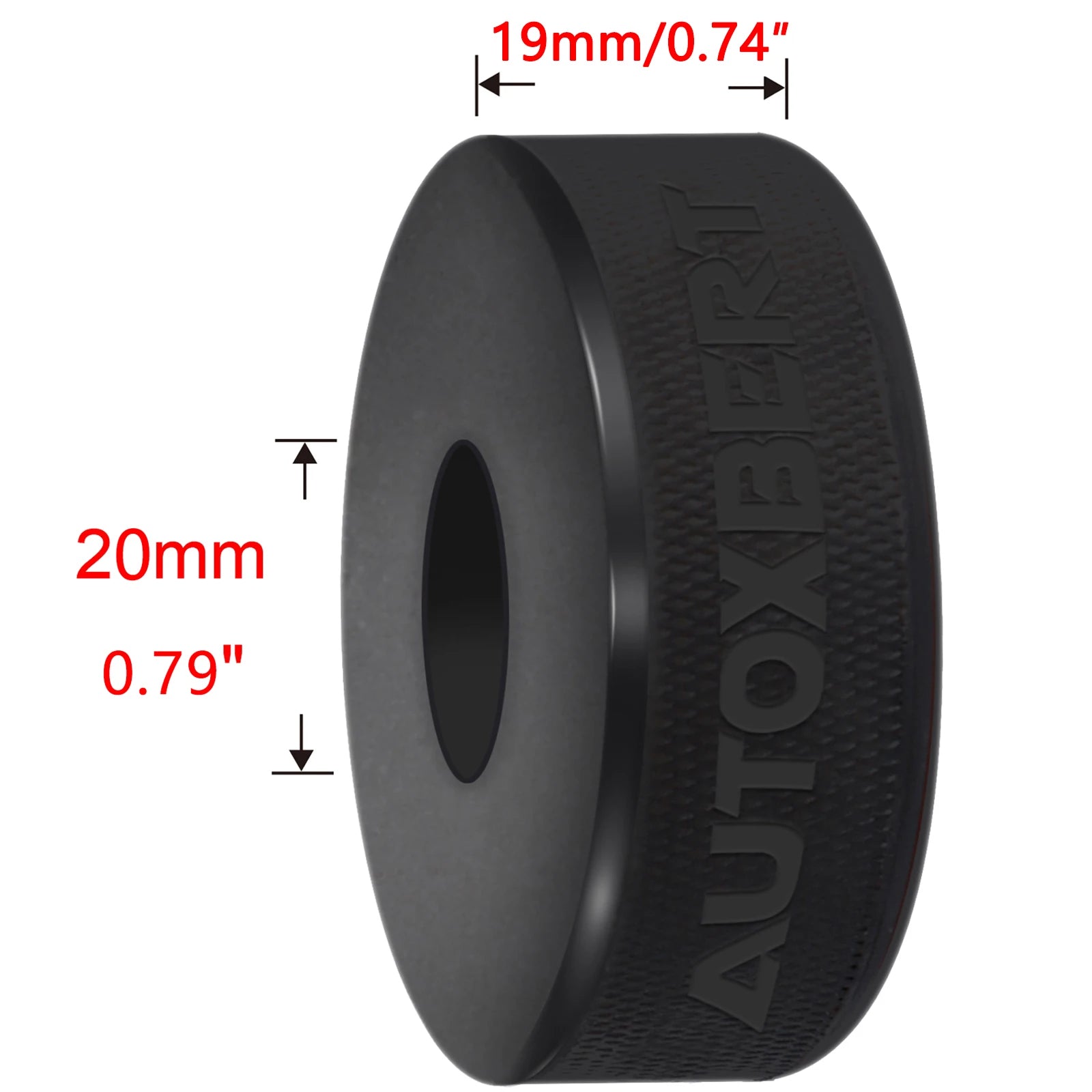 Rubber Bottle Jack Pad Protector Adapter Car Jacking Tool Pinch Weld Side Lifting Disk 20 25 29 37mm Hole 2 - 10t Bottle Jacks CM World