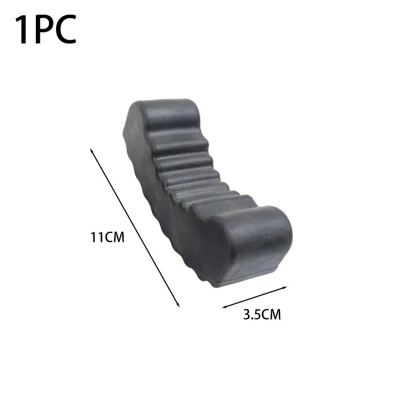 Weld Floor Frame Rail Adapter Jack Rubber Car Jack Lift Pad Stand Car Slotted Lift Jack Stand Rubber Pad Car Repair Tools CM World
