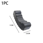 Weld Floor Frame Rail Adapter Jack Rubber Car Jack Lift Pad Stand Car Slotted Lift Jack Stand Rubber Pad Car Repair Tools CM World