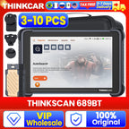 3-10 PCS THNKCAR THINKSCAN 689BT Automotive Tools Key Programmer Professional Bidirectional ECU Coding CANFD DOIP Obd2 Scanner Car Mobile World