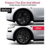 4PCS 19inch Wheel Cap for Model Y Juniper 2025-2026 Arachnid Car Performance Cap Automobile Wheel Cap Design for Tesla Hubcaps CM World