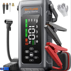 BUTURE 4 in 1 4500A Jump Starter 150PSI Tire Inflator Pumps 18W Fast Charging 16000mAh Portable Power Bank Car Starting Device