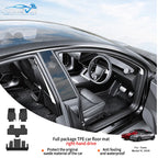 RHD Car Floor Mats For Tesla Model YL Launch2026 Luggage Mat Set Four Seasons Waterproof Anti-slip Trunk Mat Model YL Floor Mats