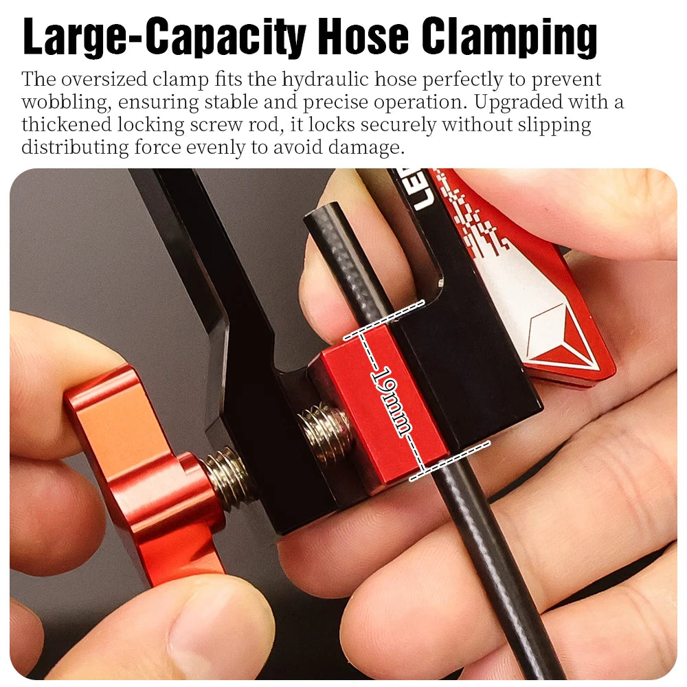LEBYCLE MTB Road Bicycle Oil Brake Oil Needle Installation Tool Bike Oil Pipe Hose Topper Cutters Bike Olive Head Press-in Tool CM World