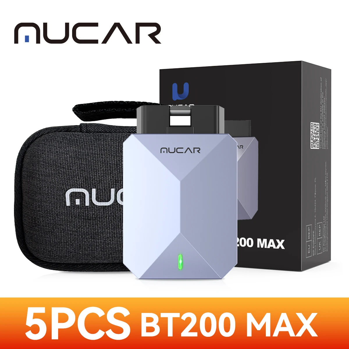 MUCAR BT200 MAX Lifetime Free AI Car Diagnostic Tool CANFD All System Diagnosis scanner 15 Reset Bi-Directional OBD2 Code Reader Car Mobile World